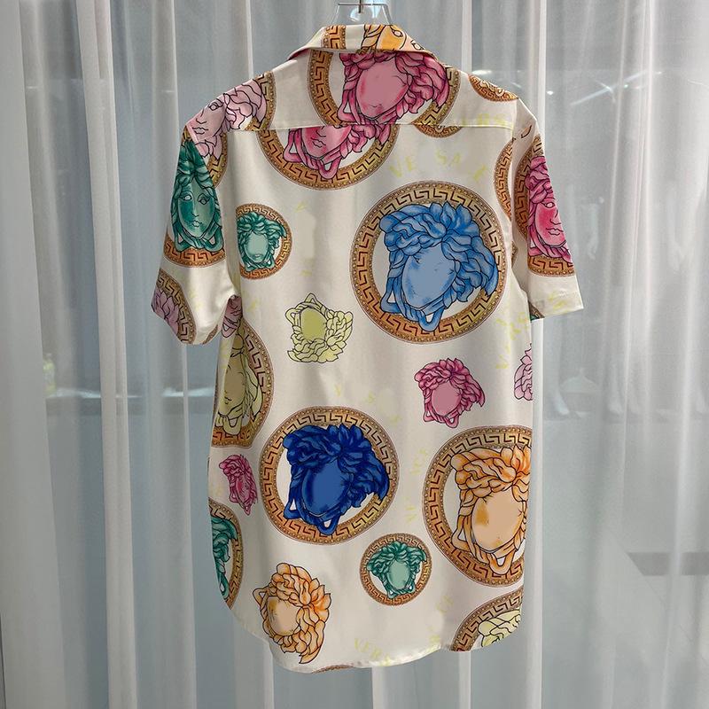 2024 Sommer Digitaldruck Herrenmode Kurzarmhemd