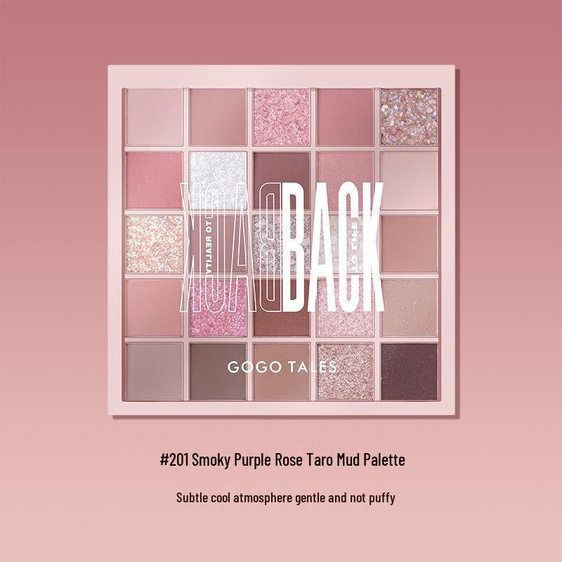

Gogotales GoGo Dance 25-Color Eyeshadow Palette: Shimmer & Matte Earth Tones, Multifunctional & Comprehensive.