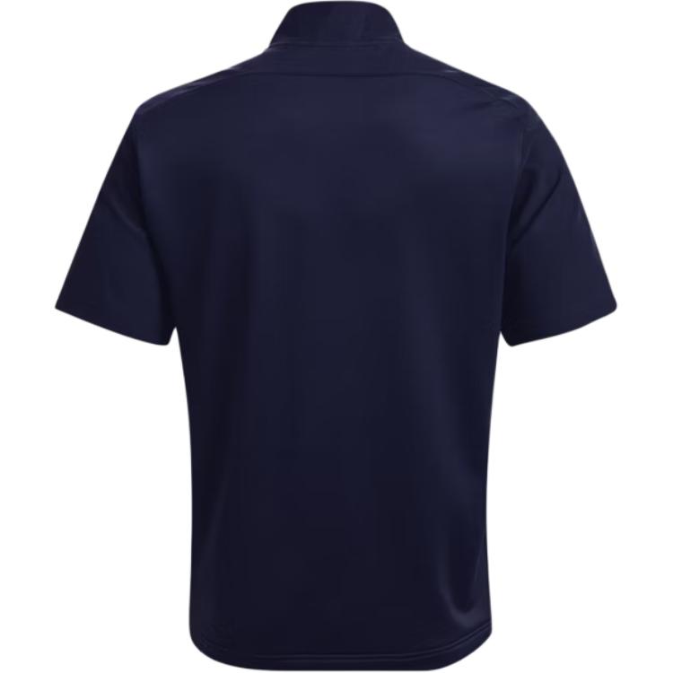 Under Armour Motivate 2.0 Waterproof Comfortable Breathable Loose Short Sleeve T-Shirt Men Tops Midnight-Navy 1370375-410