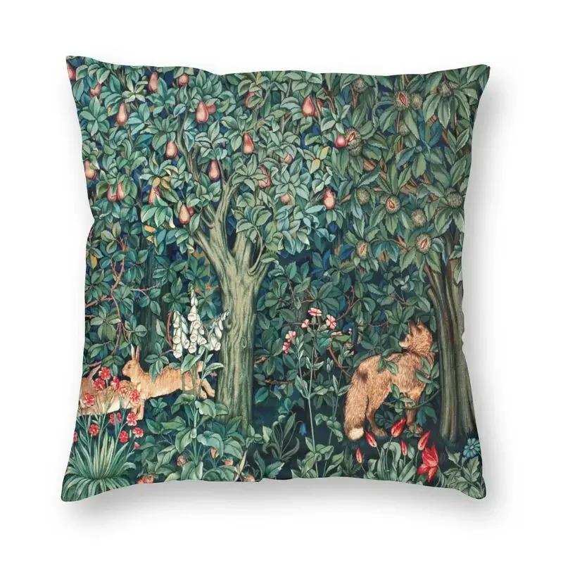 Vintage Floral Cushion Cover 40x40cm Velvet Modern Pillow Cases for Sofa