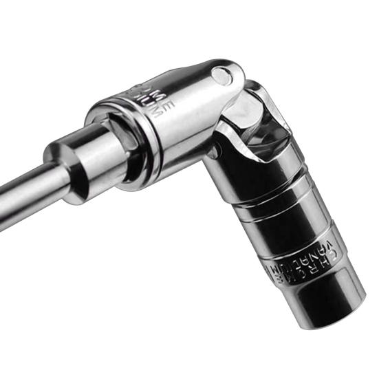 1/2 1/4 3/8 Inches Chrome Universal Joint Adapter Socket Wrench Hardware Tool