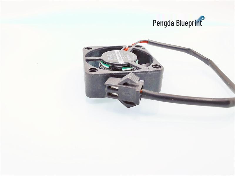 Pengda Blueprint 3010 High-Speed 12V Cooling Fan, Double Ball Bearing, 0.07A, 30x30x10MM