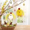 Storage Functions Feathered Chicken Ornaments Wear-resistant Egg Filled Decorations  Home Decor