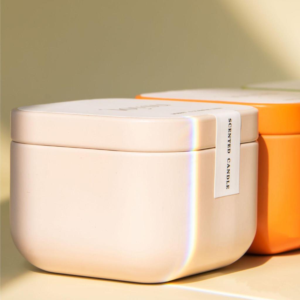 Scented Candles Marmouth Iron Smokeless Soybean Wax Hotel Home Room Long-lasting Romantic Fragrance Essential Oil