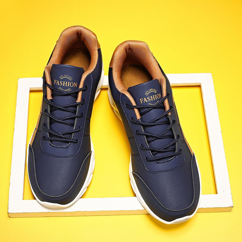 

Big casual sports, lightweight and ultra-light new running shoes are easy to wear and comfortable. 46 темно-синього кольору