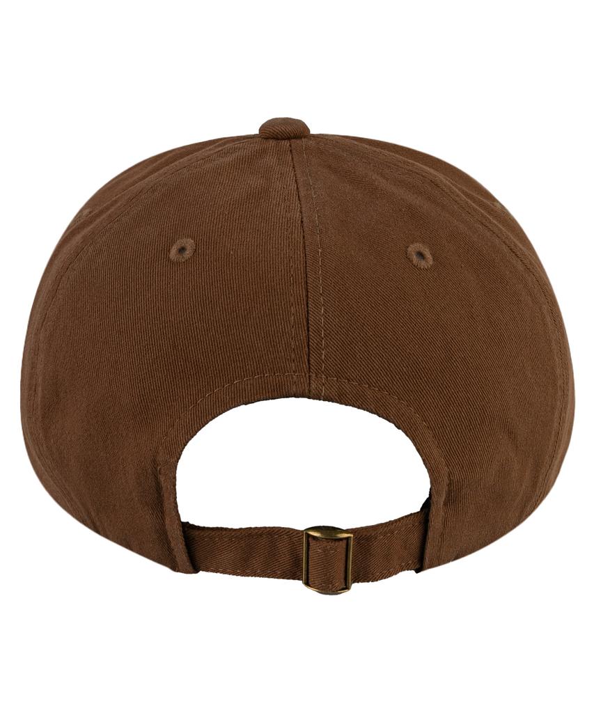 Chaebteo Standard 5-Panel Two-Tone Washing Ball Cap-Brown