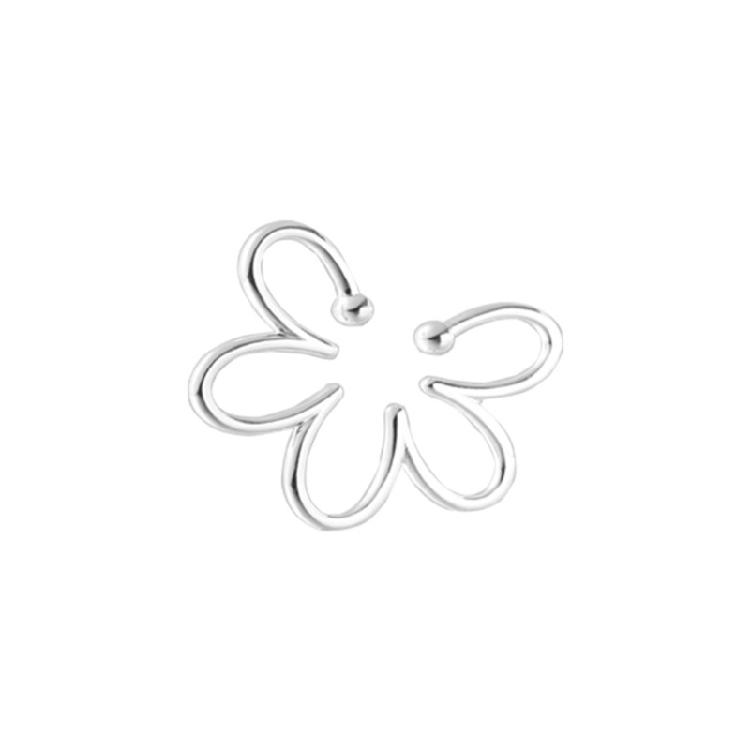 

Flower Ear Cuff Vintage Earring Clip Earrings Women Earrings Punk Rock Earcuff 1