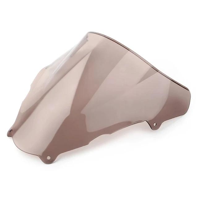Motorcycle Wind Deflector For Suzuki SV400 SV650 1999 - 2002 Screen Double Bubble Windshield Deflector Protector WindScreen 2000