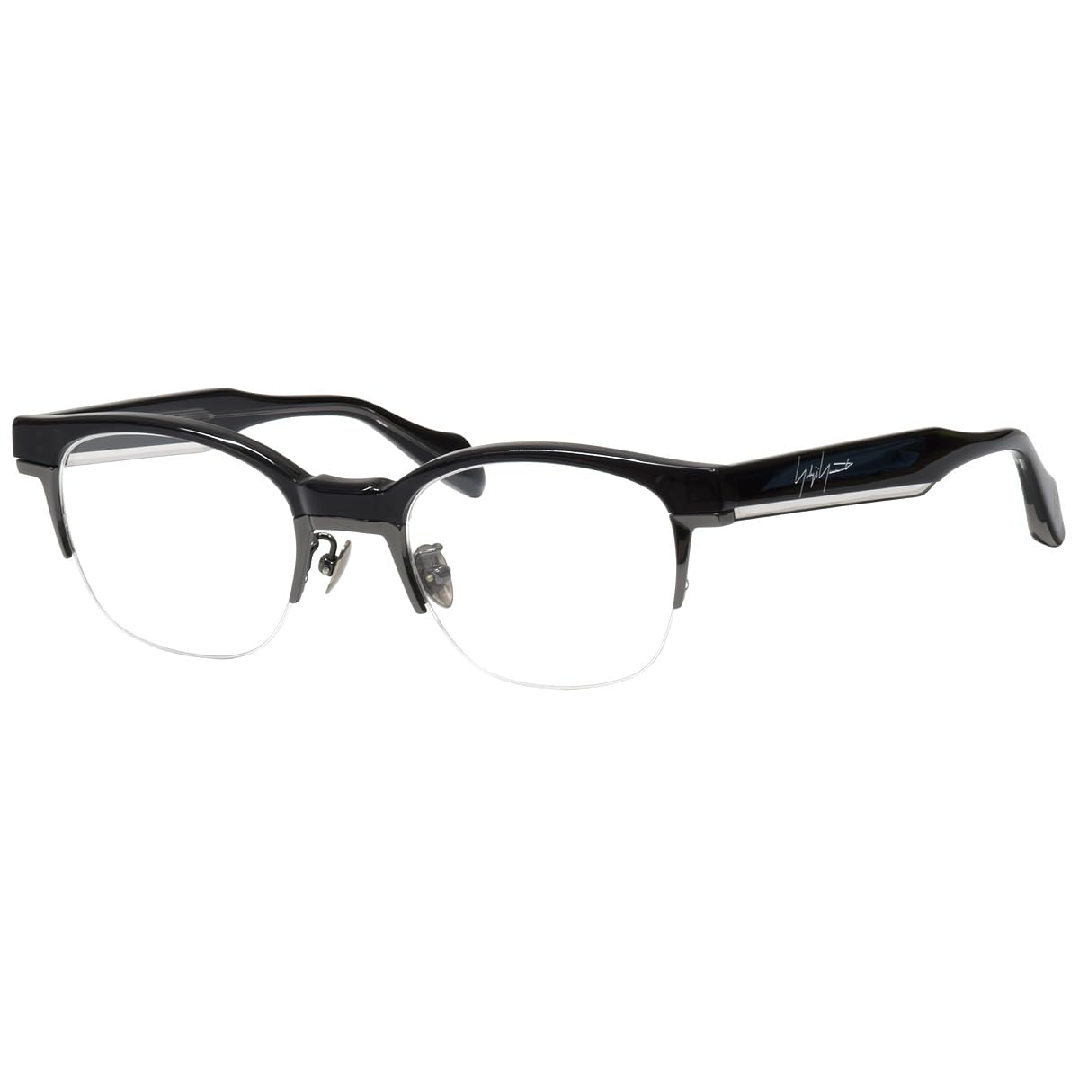 

Glasses Frame 1 50 Size Clear Black Made in Japan [Yohji Yamamoto] 19-0079