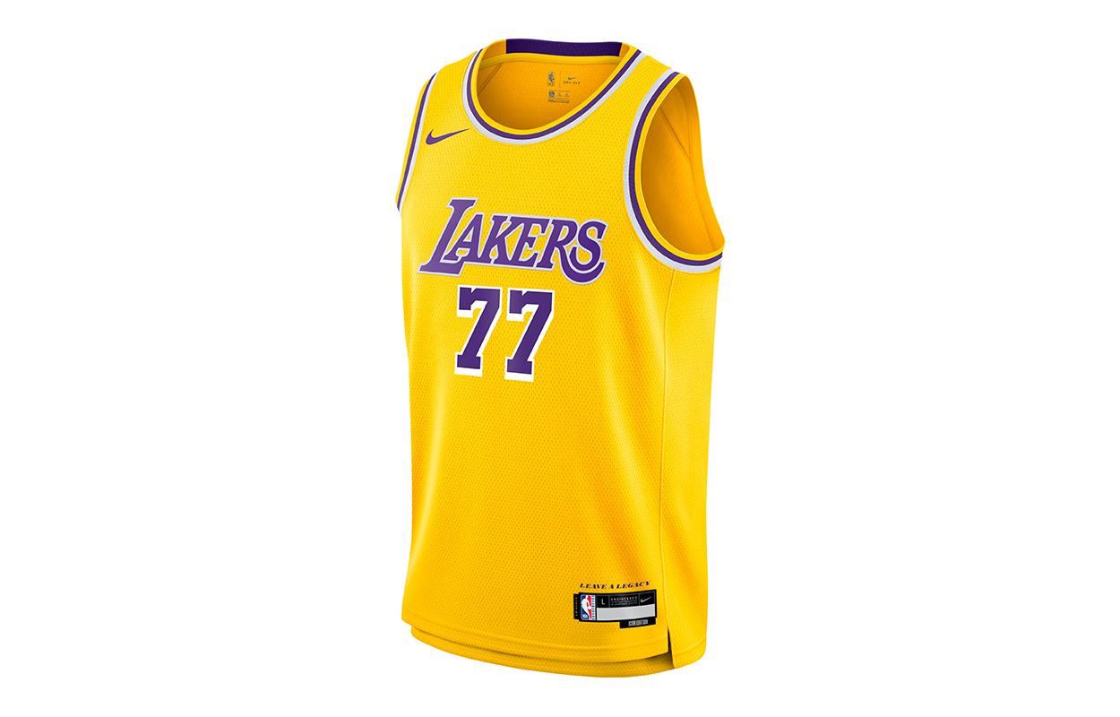 Nike x NBA Basketball Jersey Teenagers 3Z2B7BX2P00-LAKLD L