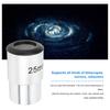 1.25 Inch Telescope Eyepiece 25mm Focal Length Eyepiece Astronomical Telescope Accessory For Observing Moon Sky Planets