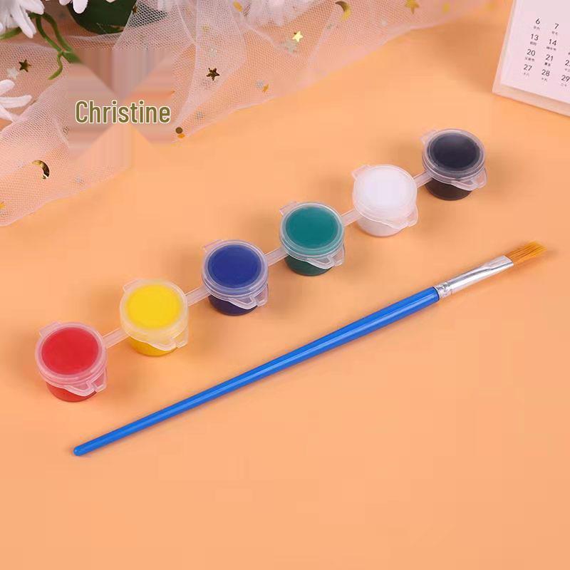 6-Color Acrylic Paint Stick Set for Kids DIY Projects