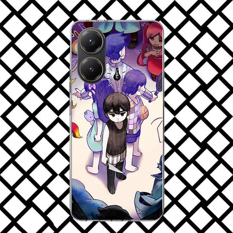 Game O-Omori Cartoon Phone Case for Xiaomi Poco F7 Ultra X7 X6 X5 Pro X4 Gt M8 M7 Redmi 15 15C 13 13C 12 12C Soft Cover Fundas P