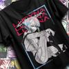 Cyber Edgerunners Anime Graphic Washed T‑shirt Unisex Cotton Men Women Oversized Y2K Harajuku Streetwear Casual Summer Short Sleeve Tee Tops