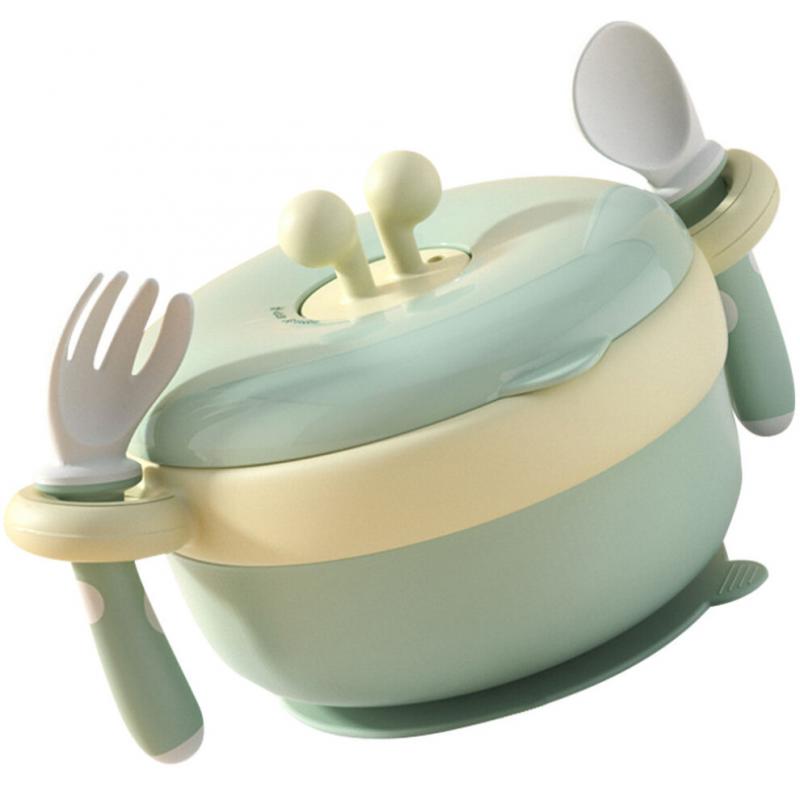 1 Set Suction Bowls For Baby With Anti-Slip And - Functions