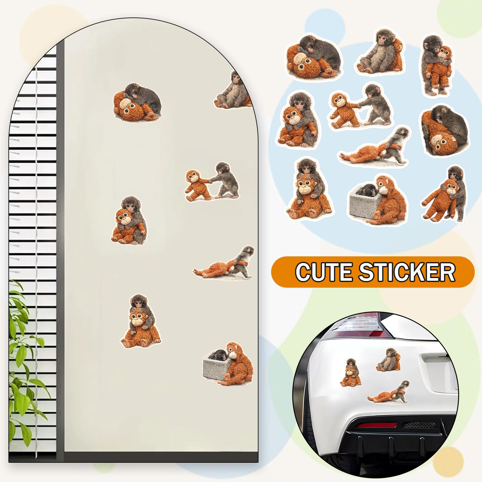 

Stickers Luggage Mobile Phone Laptop Decoration Big Cute Trendy Stickers 10PC ONE SIZE