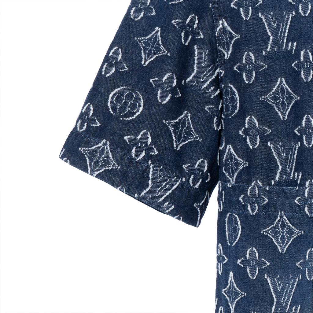 Louis Vuitton FW23 Shirt Men's Blue 1ABXXJ