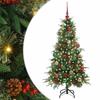 Artificial Foldable Christmas Tree Green 150 Cm PE and PVC