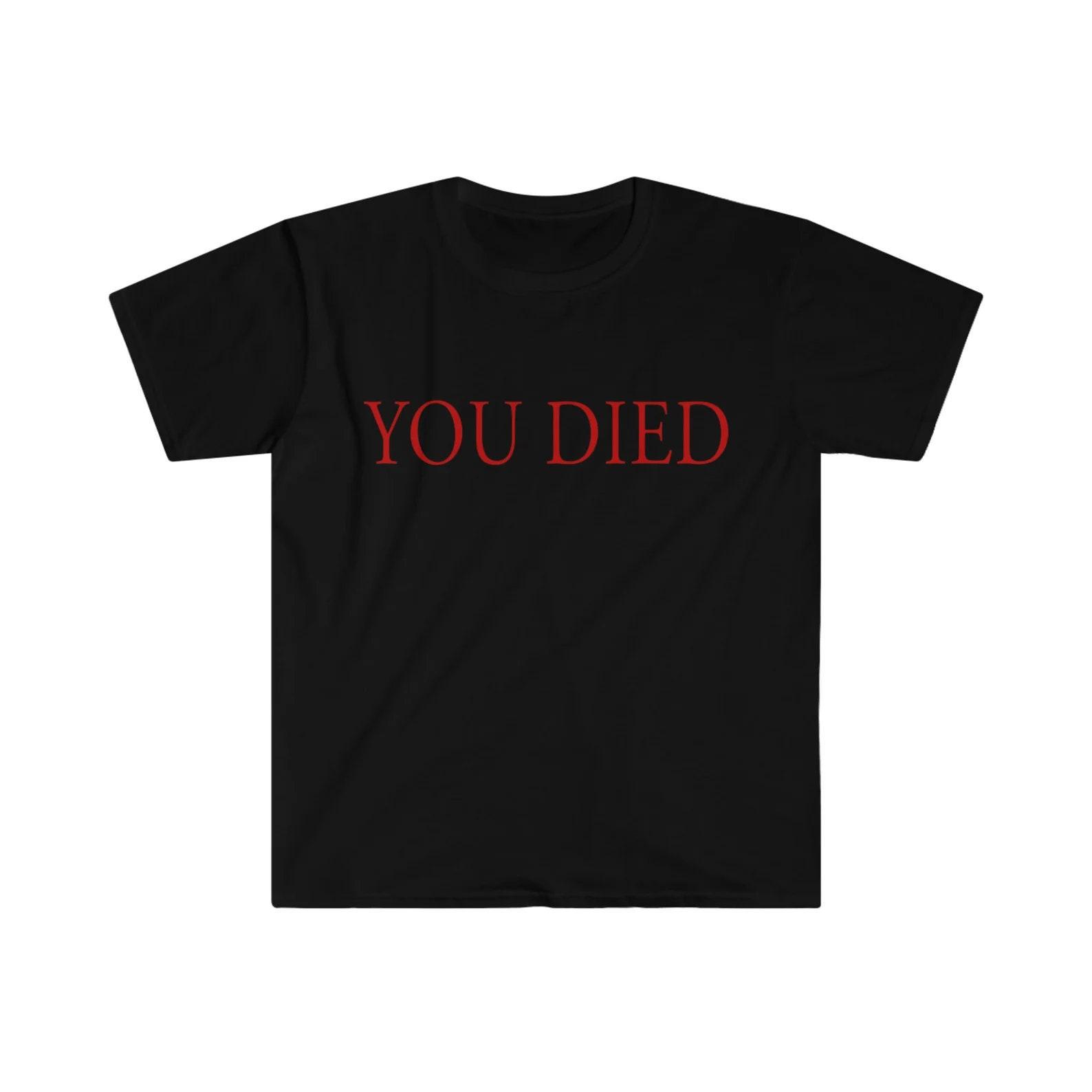 YOU DIED Elden Ring shirt 2XL