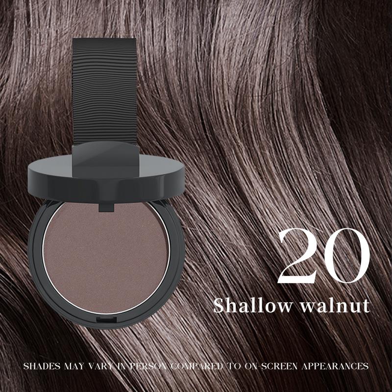 MAYCHEER Hairline Shadow Powder with Puff for Hair Regrowth and Forehead Filling.