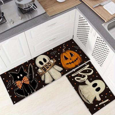 Decoração de Halloween Tapete de lama de diatomáceas Tapete de chão de cozinha Tapete de sucção doméstico Tapete de sucção doméstico