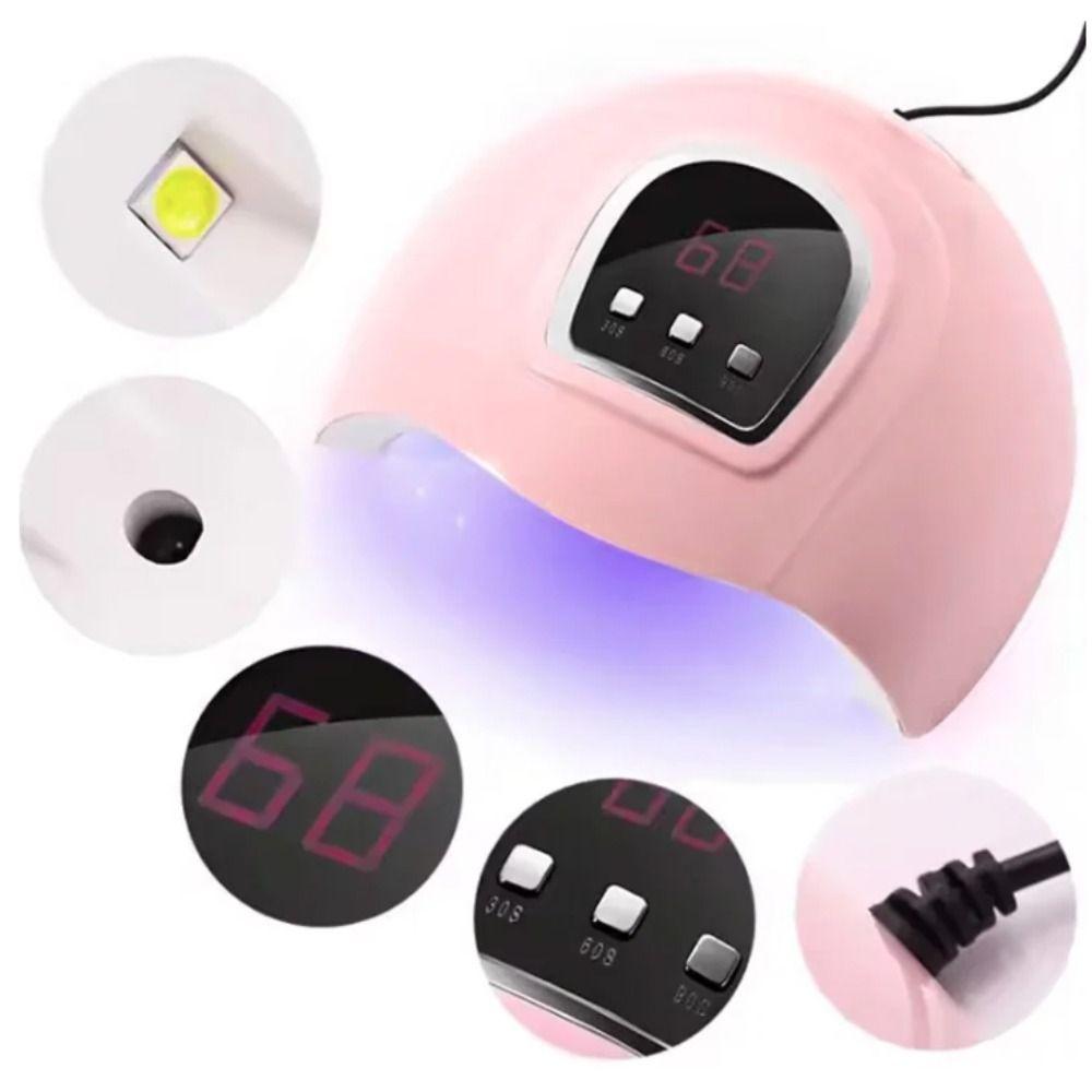 Infrared Sensor 18 Leds Manicure Ultraviolet Lamp Dual Light Source Nail Lamp  Nail Salon