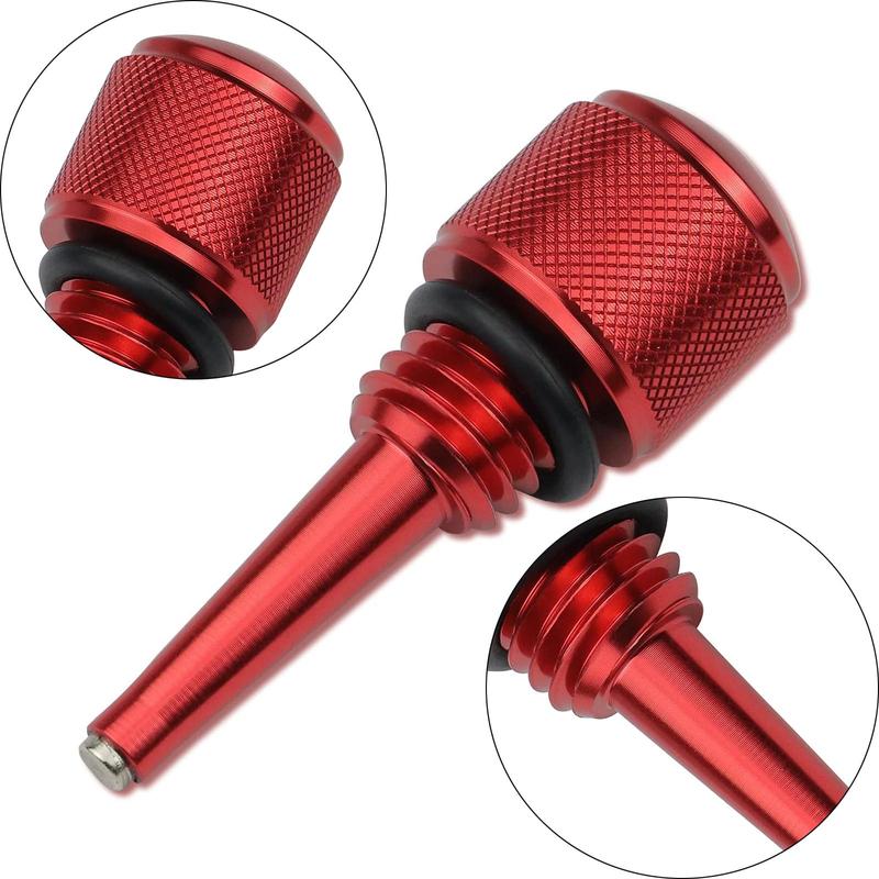 Replacement Magnetic Oil Level Dipstick Automotive Aluminum Alloy Parts for Generator Accessory Maintenance