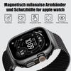 Voor Apple Watch Band Ultra2 3 49mm 45mm 42 46mm 40mm 44mm Milanese Armband iWatch series SE 11 10 9 8 7 Behuizing+Dikke Metalen Band