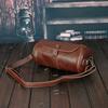 Korean Retro Crazy Horse Leather Men's Backpack