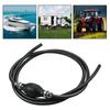 5/16" Fuel Line Assembly 6FT Fuel Line Hose Assembly with Primer Bulb for Marine Outboard Boat Motor RVs Tractors and Caravans 7