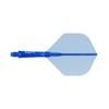 Cuesoul ROST 77 Integrated Flight Standard 3pcs Clear Blue Flight White Logo S Size CS-77-XB3T-S