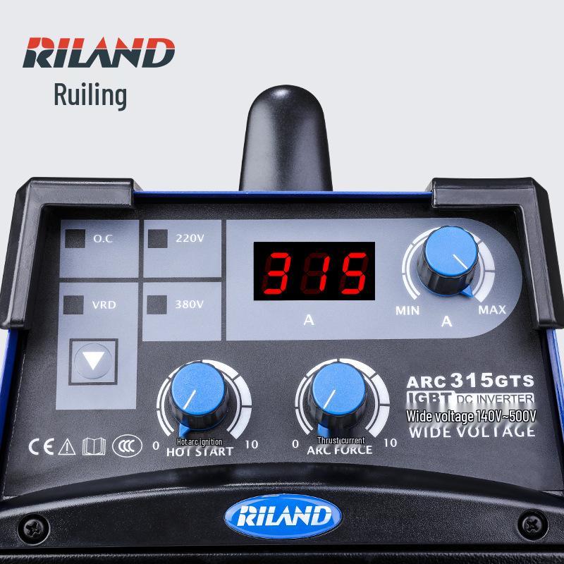 Ruiling ARC-315GTS Dual Voltage Inverter DC Welder (220V/380V) - Industrial Grade