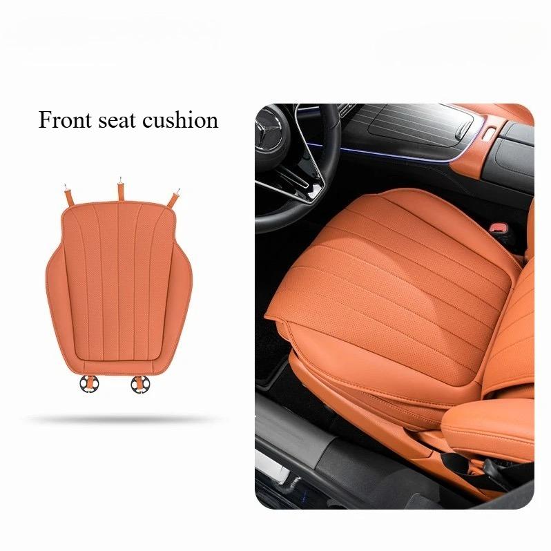 2025 Universal Car Seat Cushion Premium Breathable Perforated Design Four Seasons Cool Comfortable Chair Cover for Car Seats