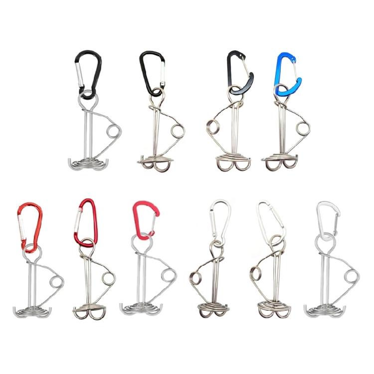 Portable Stakes for Outdoors Wind proof Wind Rope Camping Tent Nails Tent Stakes
