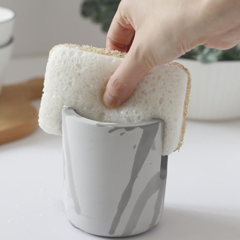 Diatomite Sponge Holder Kitchen Sink Quick Dry Sponge Holder Kitchen Dish Sponge