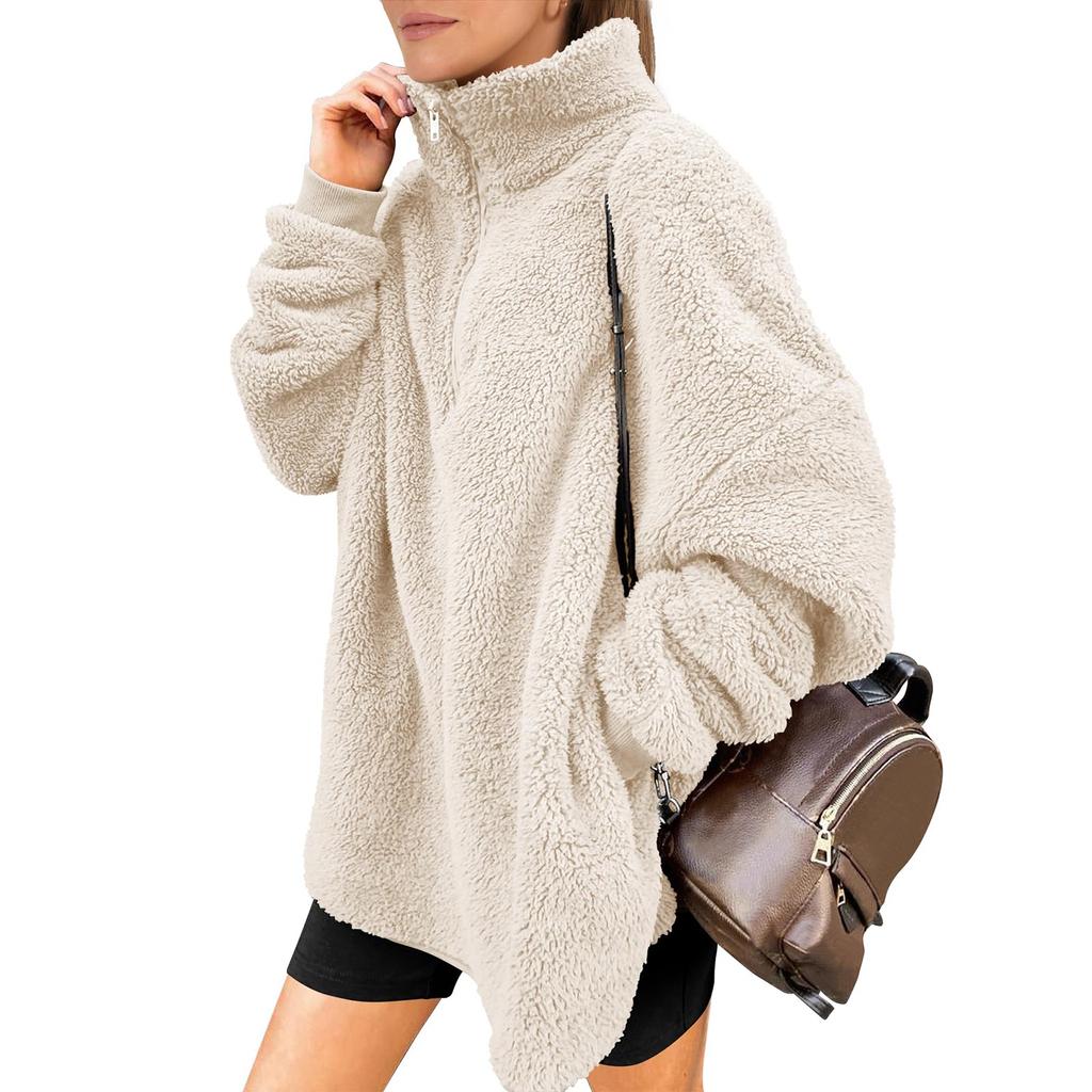 Womens Oversized Hoodies Fleece Sweatshirts Long Sleeve Sweaters Pullover Fall Clothes