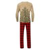 Christmas Prints Family Matching Long Sleeve Tops+Pants Set Family Matching Sets