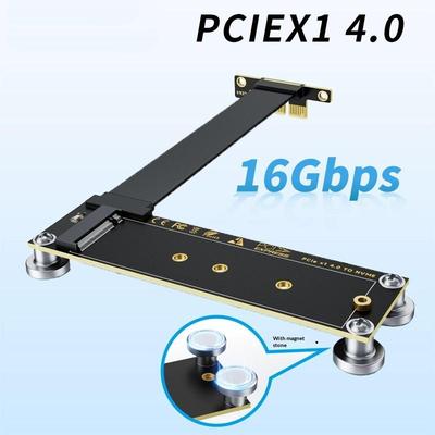 1 ks M.2 NVMe SSD na X1 Podpora pro stolní PC M.2 NVMe na PCIe X1 X4 X8 X16 Riser karta Pravý úhel PCI Express prodlužovací kabel