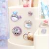 Cute 3D Stickers Cartoon 3D Scrapbook Aesthetic Sticker DIY Phone Case Kawaii Stickers Stationery Korean Decals Crystal Sticker