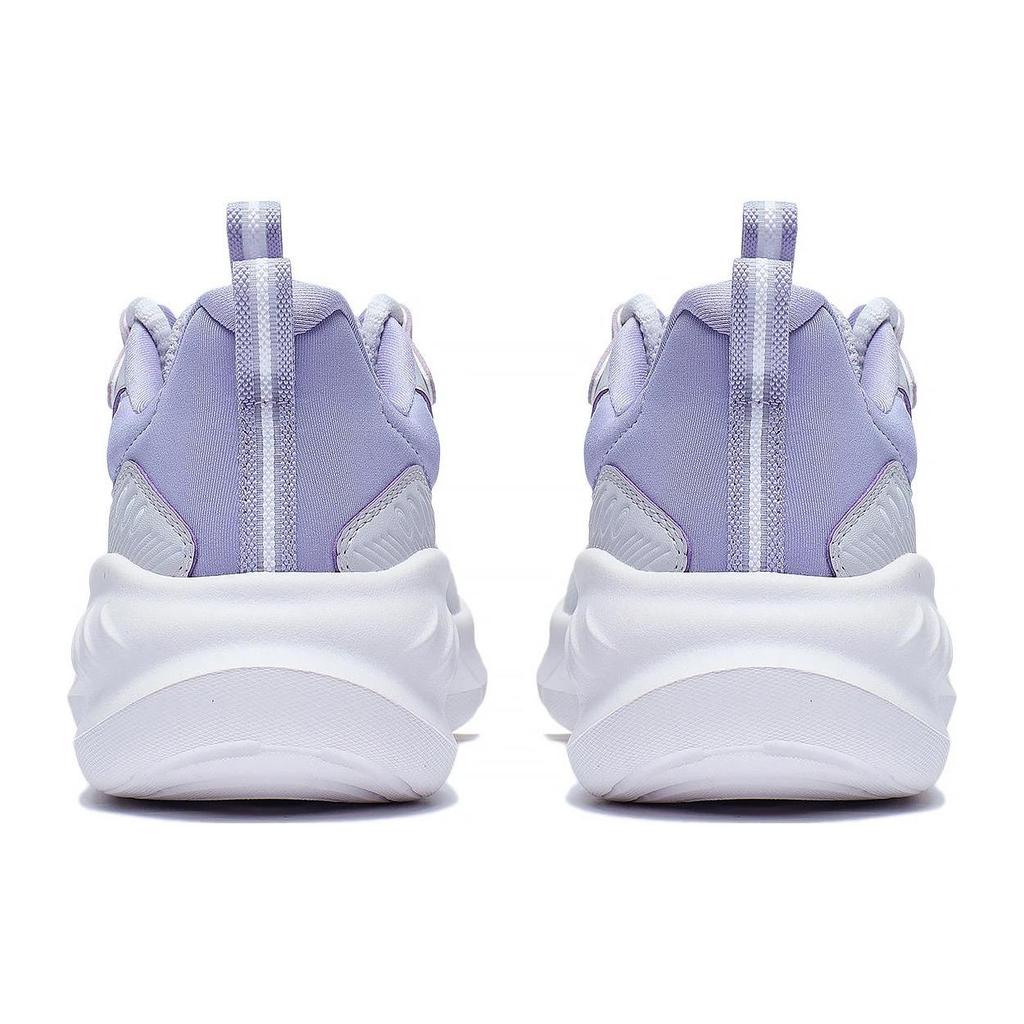 Li Ning Easy Fit Fle Cushioning Slip Resistant Abrasion Resistant Breathable Low top Casual Running Shoes Women's ARST074-2