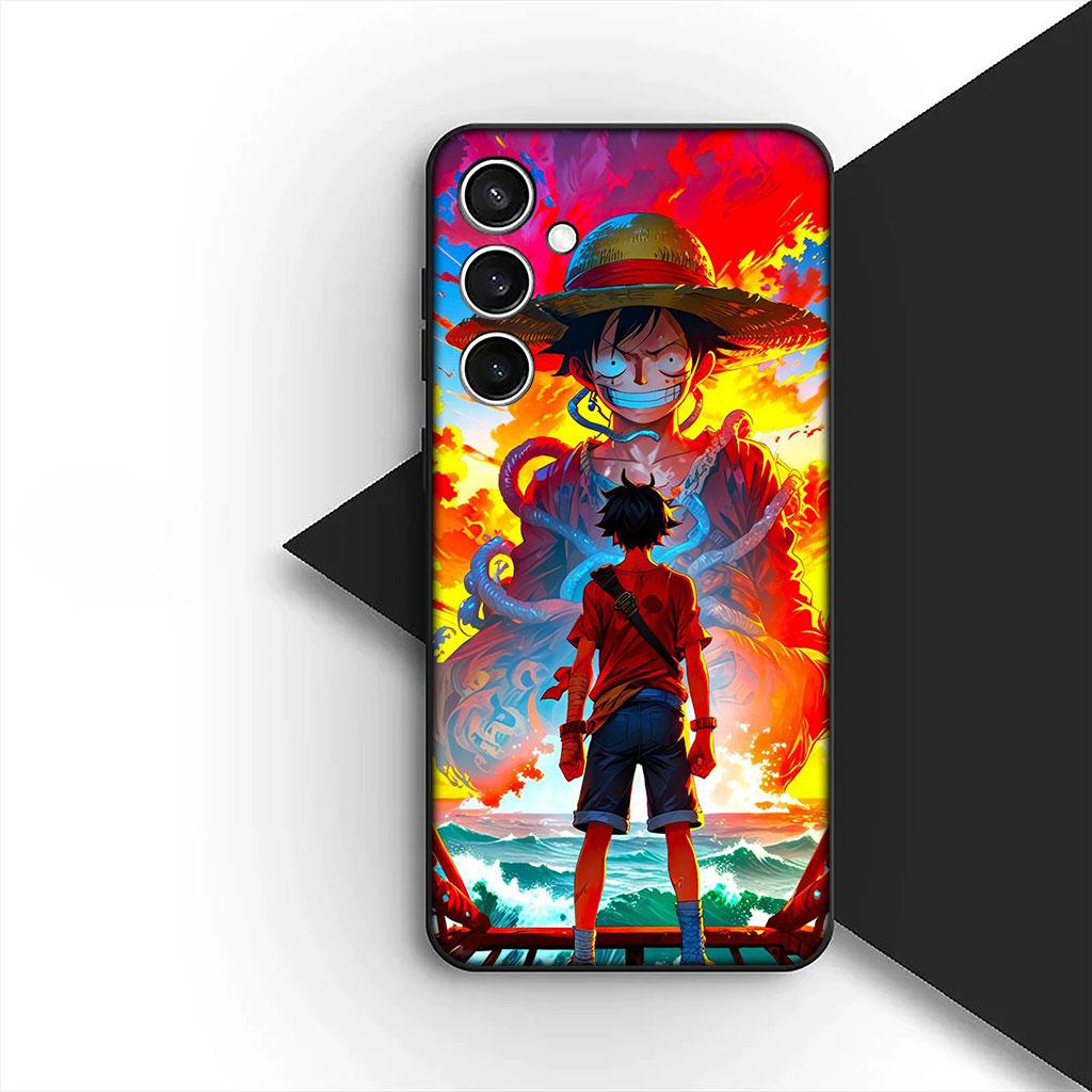 Phone Cover for Apple iPhone 17 Air 12 13 Pro Max Mini ProMax 7 + 8 Plus 7+ 8+ Soft Silicone Case Portgas D Ace One Pieces Luffy