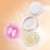 Plush Makeup Puffs Professional Bowknot Round Cosmetic Soft Fluffy Loose Powder Puff Cute Bow Sponge Foundation Makeup Beauty