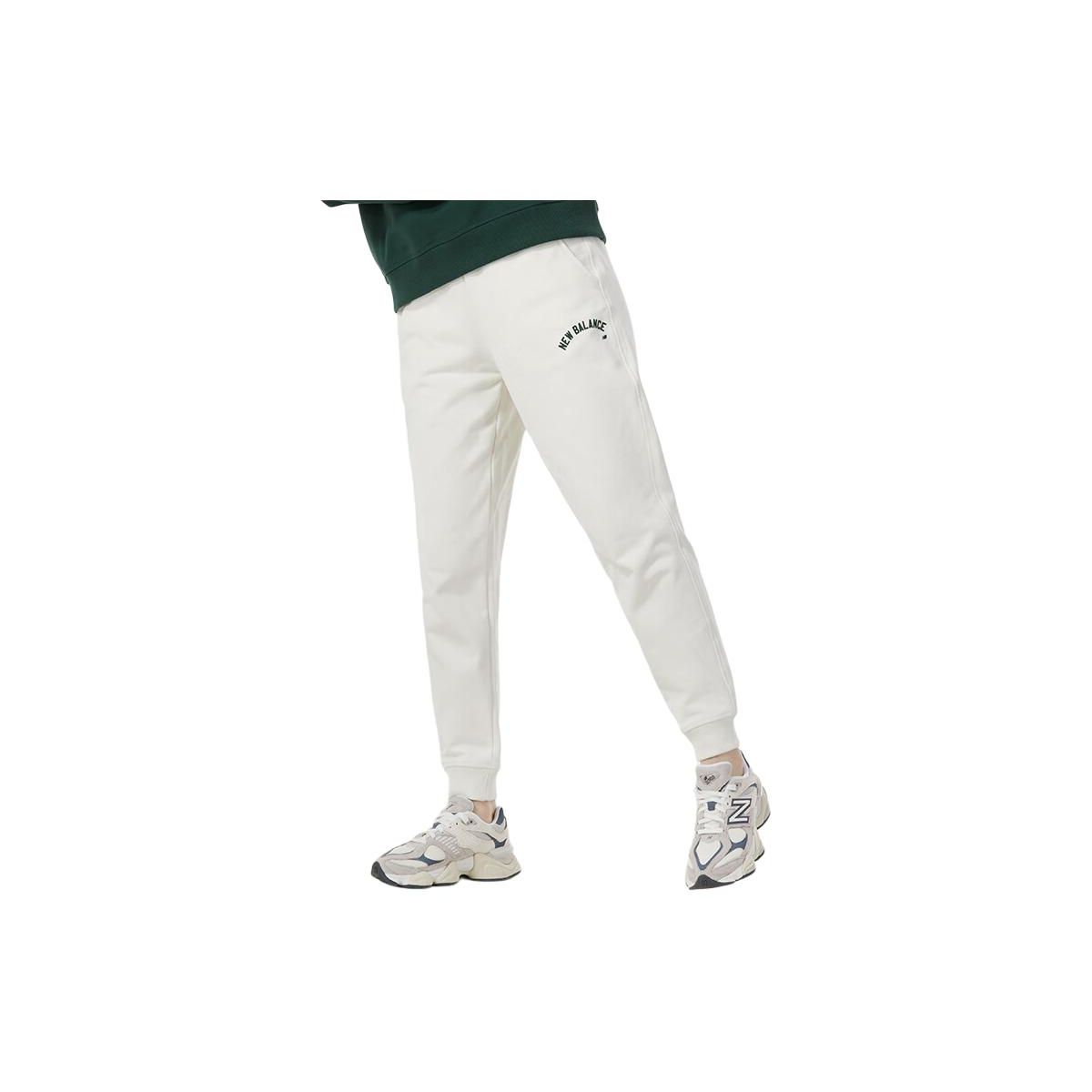 

New Balance Solid Color Drawstring Knit Joggers Women Bottoms Basis AWP41310-CIC