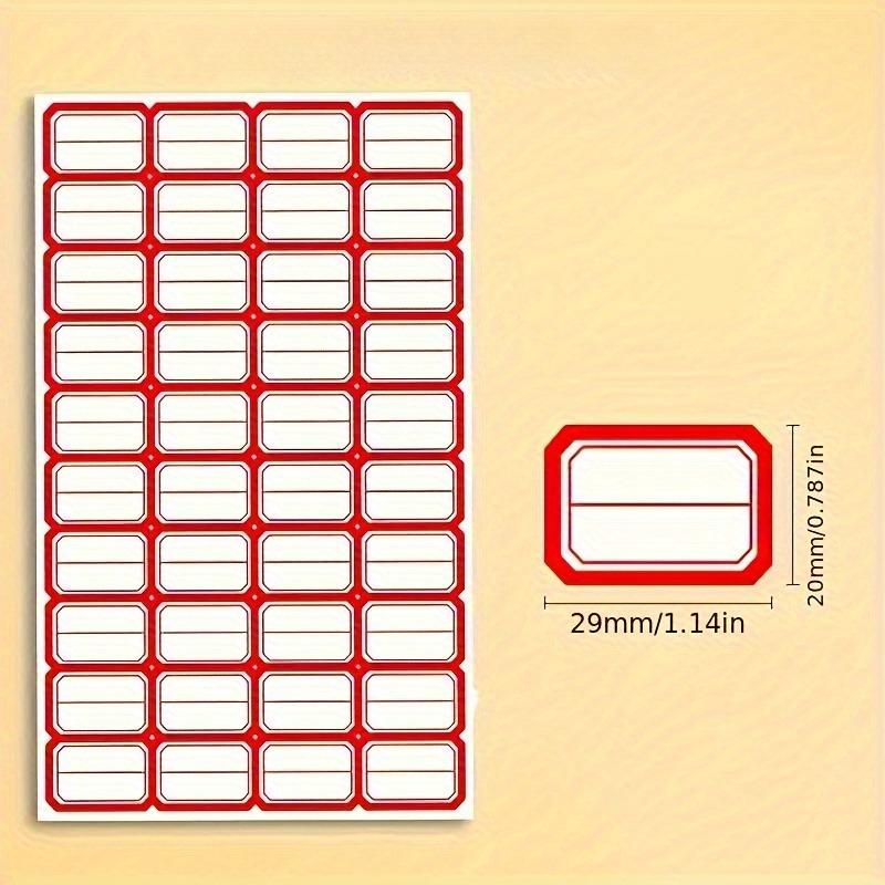 120pcs/240pcs Label Stickers Set Handwritten Price Tags & Food Date Markers for Kitchen Organization, Office Supplies