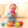 6 Piece First Baby Ball Set Baby Hand Massage Multi Textured Sensory Soft Balls