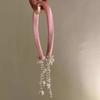 Butterfly Ethnic Style Hair Hoop Crystal Pearl Headband Creative Tassel Bell Hair Band  Bride