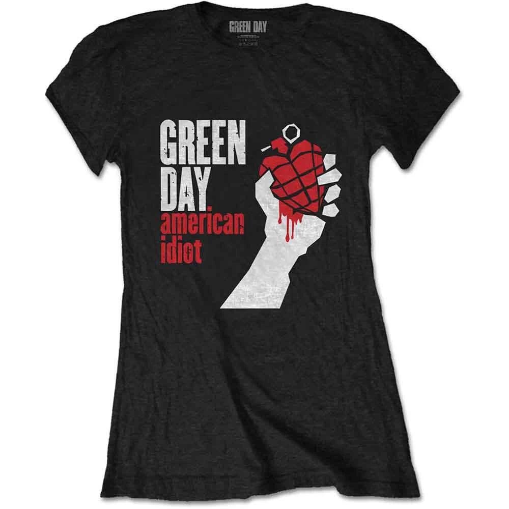 Green Day Ladies T-Shirt: American Idiot (XXX-Large) 4XL