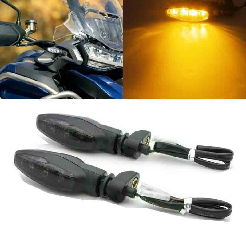 Motorcycle Turn Signal Indicator Lights Blinker Lamp Rear Front For Sport 675 660 800 1200 LED Turn Signal Light Flashing Lamp