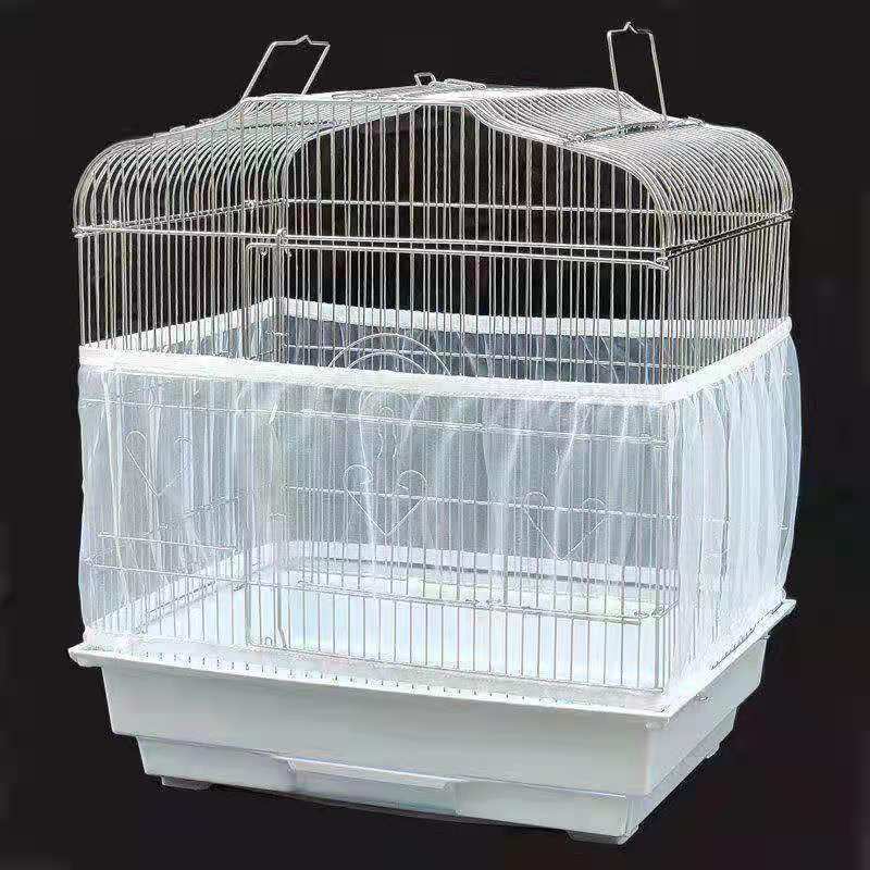 Netz-Vogelkäfig-Abdeckung Rock Netz - Dehnbar Leicht zu reinigen Fänger Schutz Parrot Vogelkäfig Netz Jaula Para Pajaros NLZ01