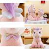 Adorable Unicorn Plush Toy Rainbow Pony Pillow For Kids Soft Cuddly Stuffed Animal